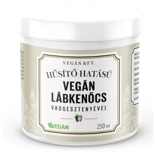 Vegán lábkenőcs vadgesztenyével – hűsítő hatással